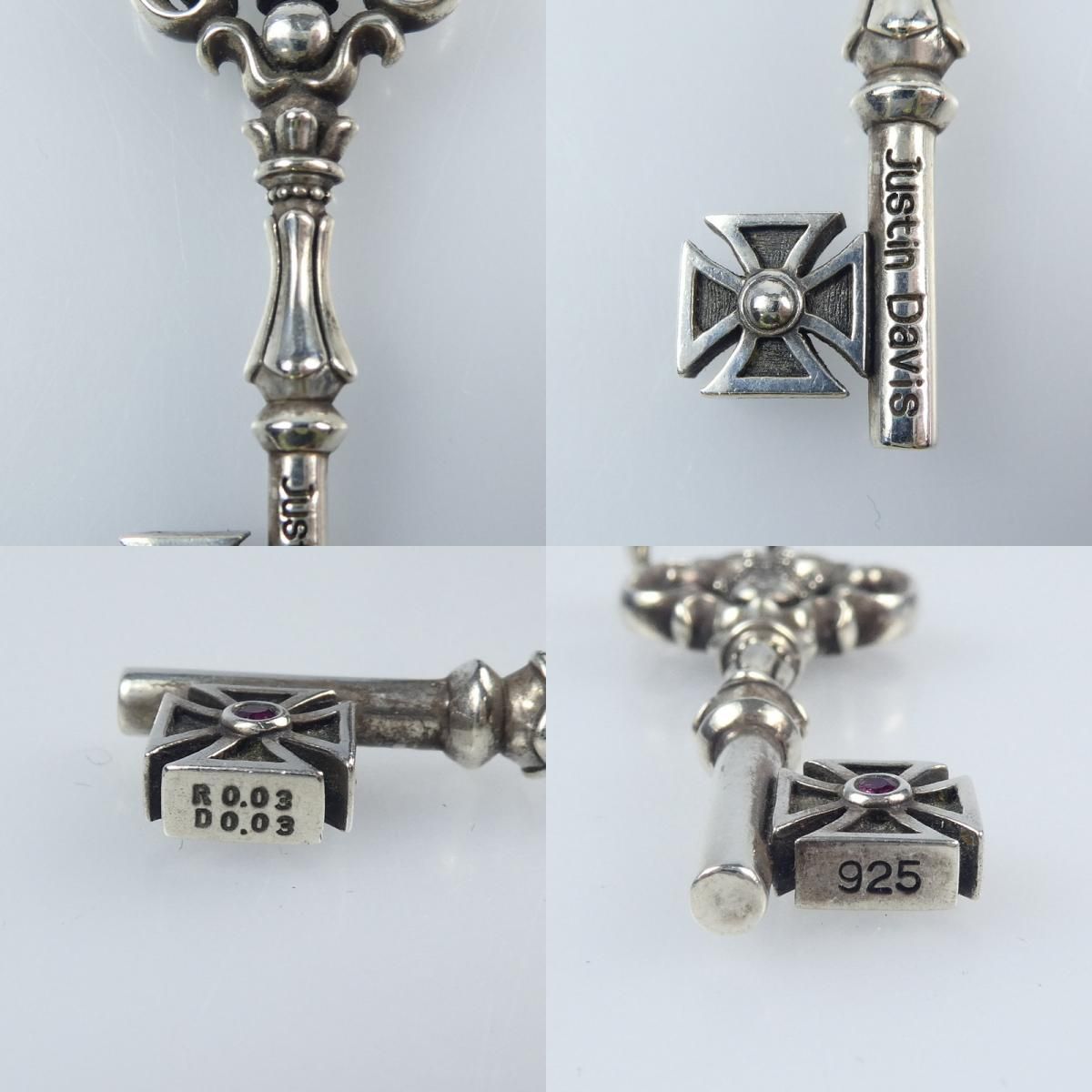 JUSTIN DAVIS CREATION KEY ペンダント CREATION KEY ペンダント | ジャスティン デイビス（JUSTIN