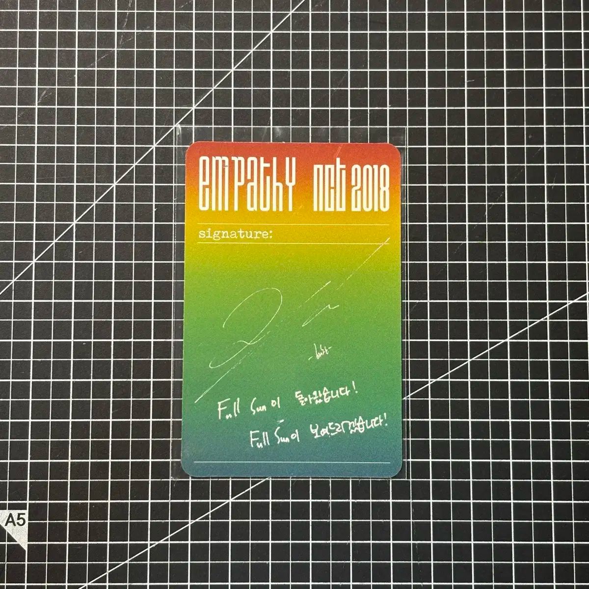 公式 トレカ ヘチャン Empathy エンパシー NCT NCT2018 NCT 2018 Empathy Official Photocard Photo Card Full 36 pcs