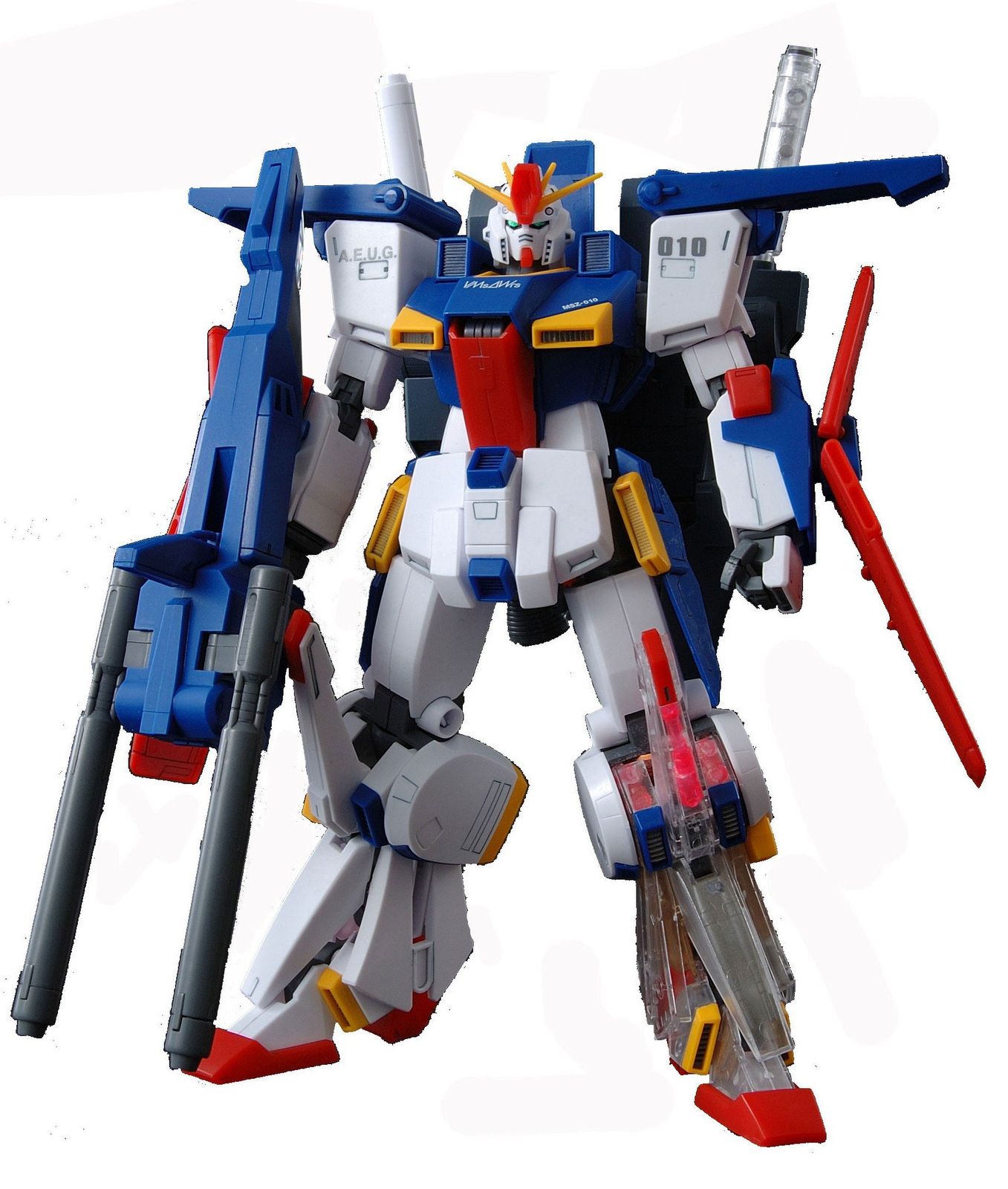MG 1|100 MSZ-010 ダブルゼータガンダム クリアパーツ付き 機動戦士ガンダムZZ
