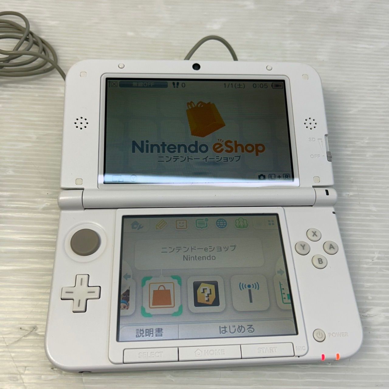 ニンテンドー3DS LL ミントグリーン ホワイト 人気色 任天堂 Nintendo