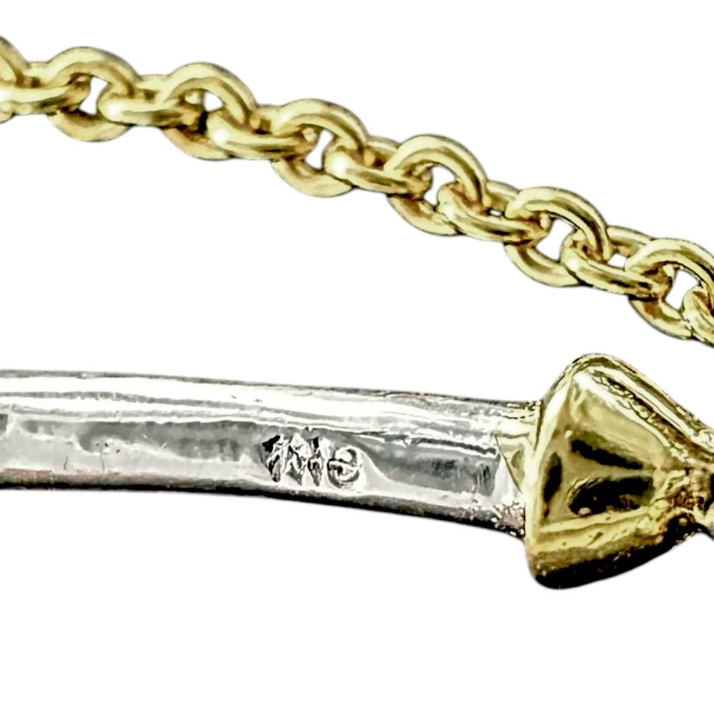 K18WG 磁気 ネックレス 総重量約12.8g 約94cm 中古 美品 送料