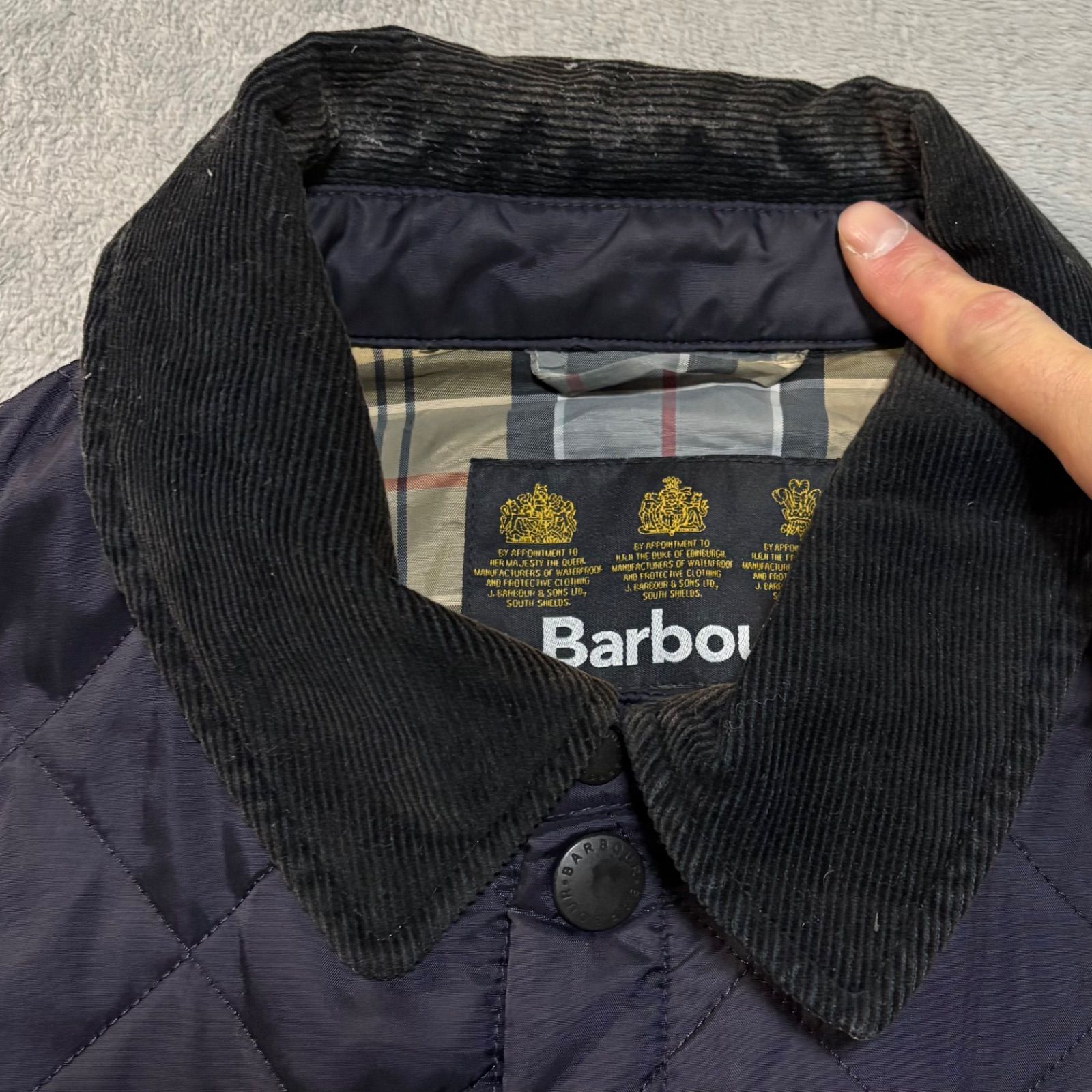 Barbour バブアー QuiltedJacket キルティングジャケット Embroidery