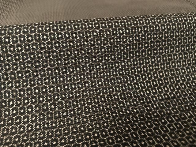 平和屋着物○男性 本場大島紬 アンサンブル 100亀甲 総詰め 正絹 逸品