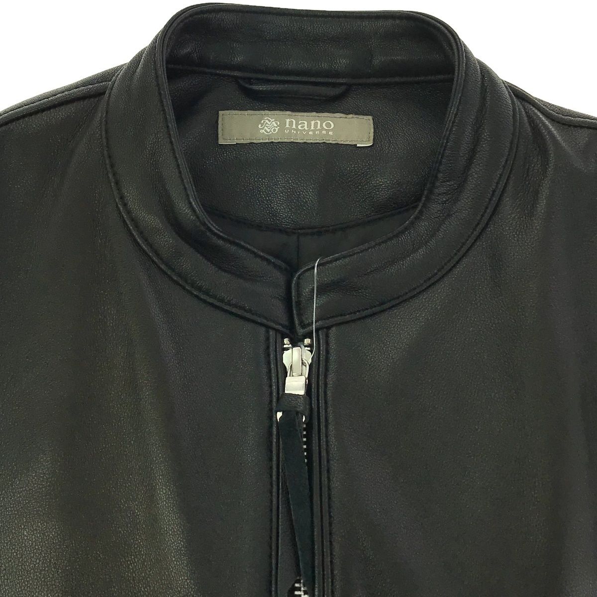 nano universe ナノ ユニバース 18AW シープレザーシングルライダース 