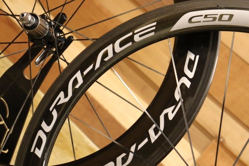 シマノ SHIMANO デュラエース DURA-ACE WH-9000 C75 C50 カーボン チューブラー ホイールセット シマノ 12/11S  ディープリム 【立川店】 - メルカリ