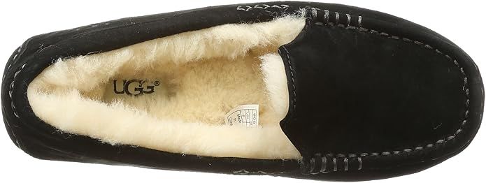 UGG アグ ムートンモカシン アンスレー 3312 ANSLEY Black 26 cm [並行