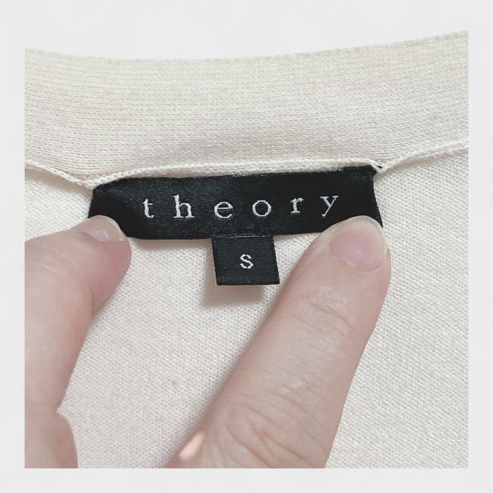 美品 セオリー theory 春 夏 レディース 用 薄手 ニット カーディガン S theory 美品 セオリー 春 夏 レディース 用 薄手 ニット