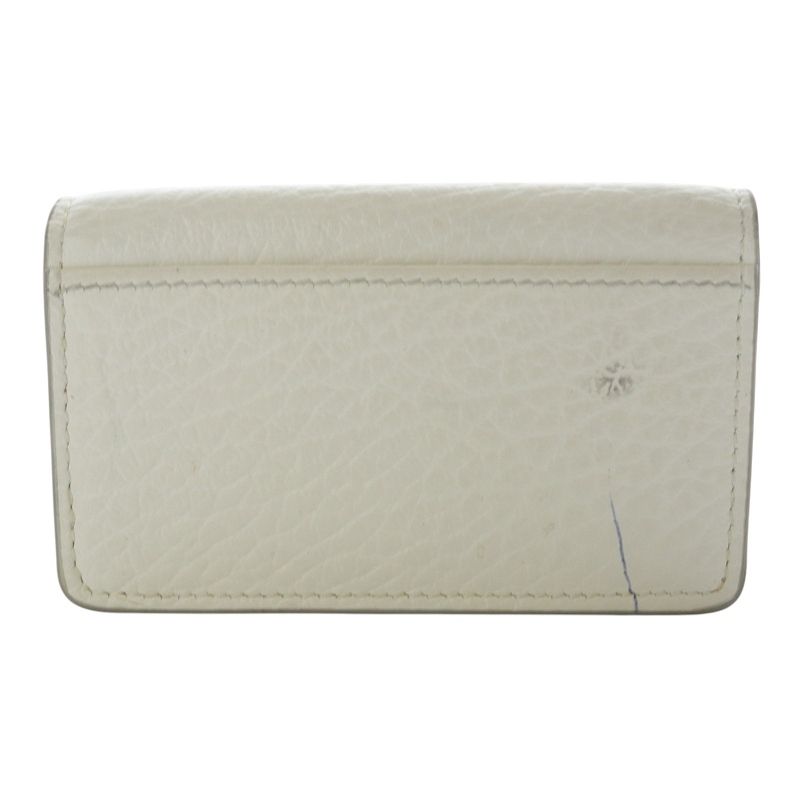 信頼 マルタンマルジェラ 11 Martin Margiela 11 Card H er Clip Wallet カードケース ウォレット 名刺入れ レザー 白 ホワイト |SR2 スニーカ