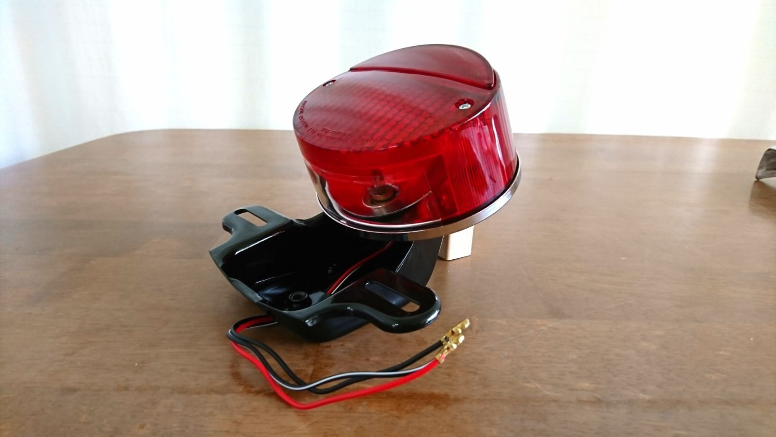 20073】ゼファー1100/750 Z2タイプ鉄メッキリアフェンダー(赤ランプ