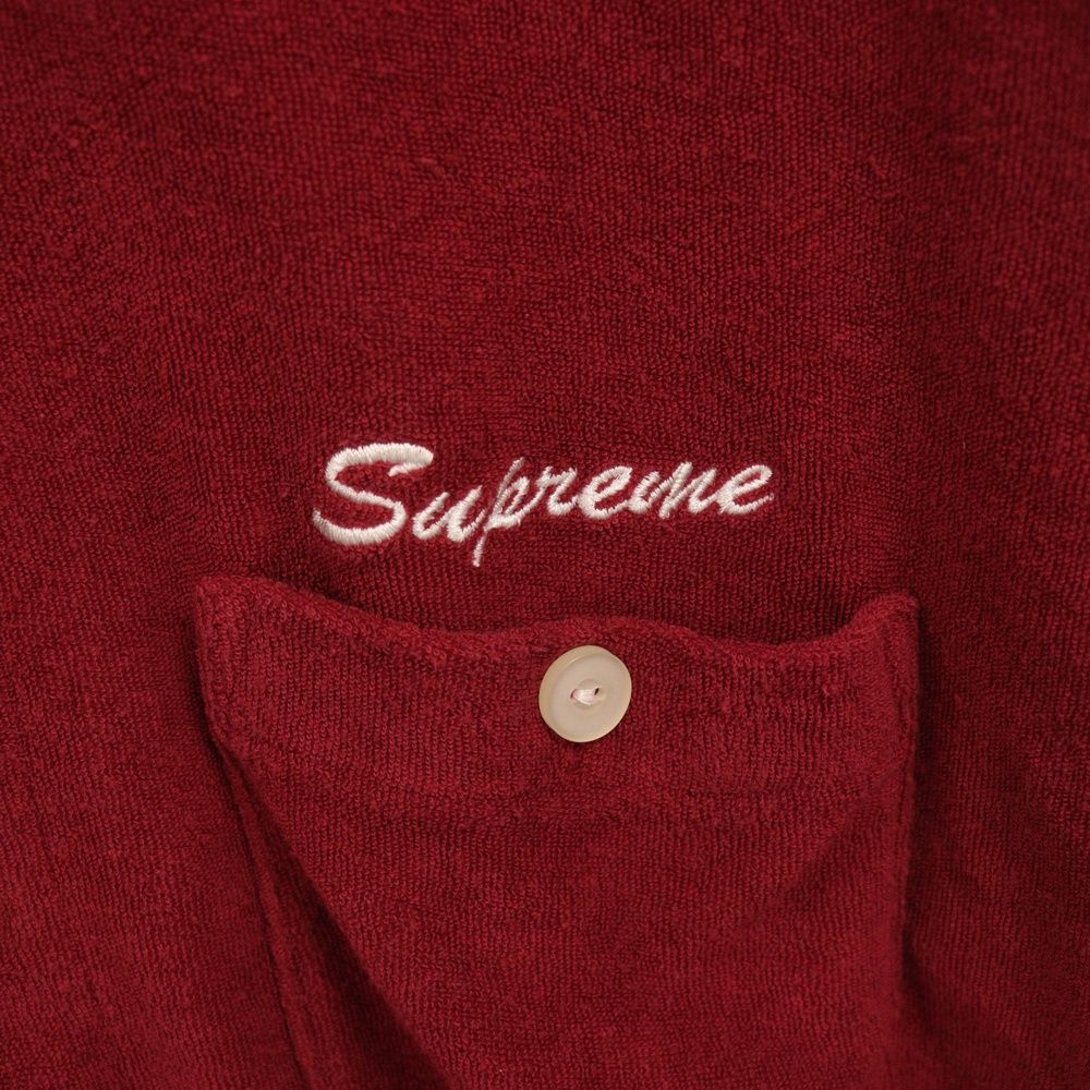 SUPREME (シュプリーム) 17SS Terry S/S Shirt パイル地 半袖 シャツ