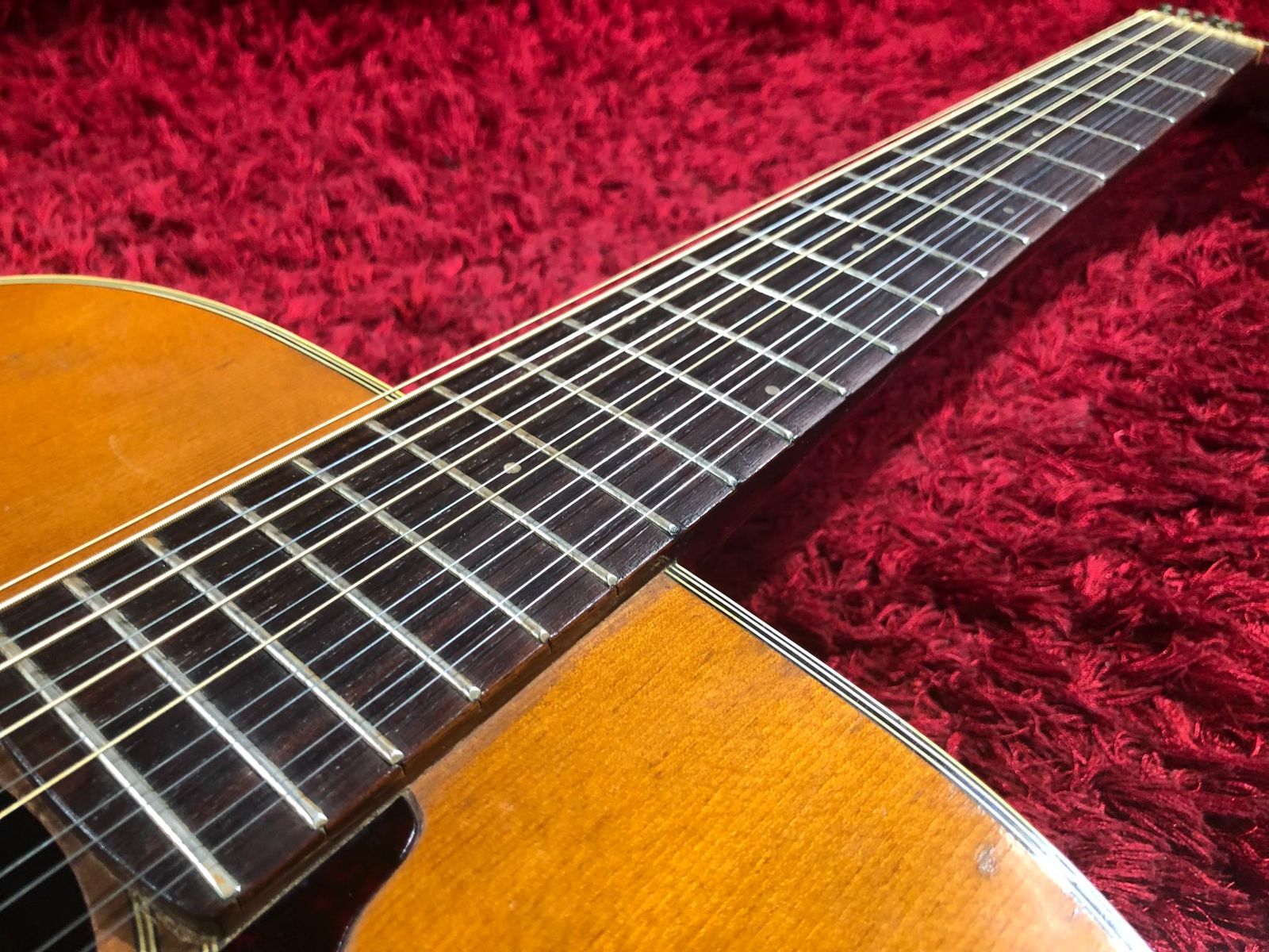キズや金属の劣化ありYAMAHA FG-230 赤ラベル 12弦 アコースティックギター ヤマハ