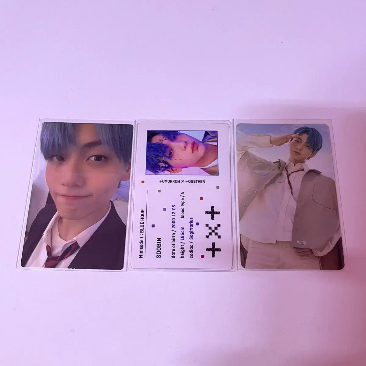 TXT TOMORROW X TOGETHER(TXT) Blue Hour AR VR R スティール・ドリーミング スビン(CHOI SUBIN・チェスビン) トレカ ホーンバトゥ