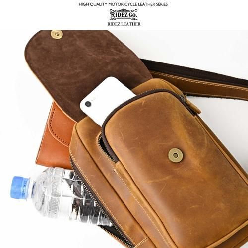 RBP02 レザーチェストバッグ BRIGHTFACE_UK