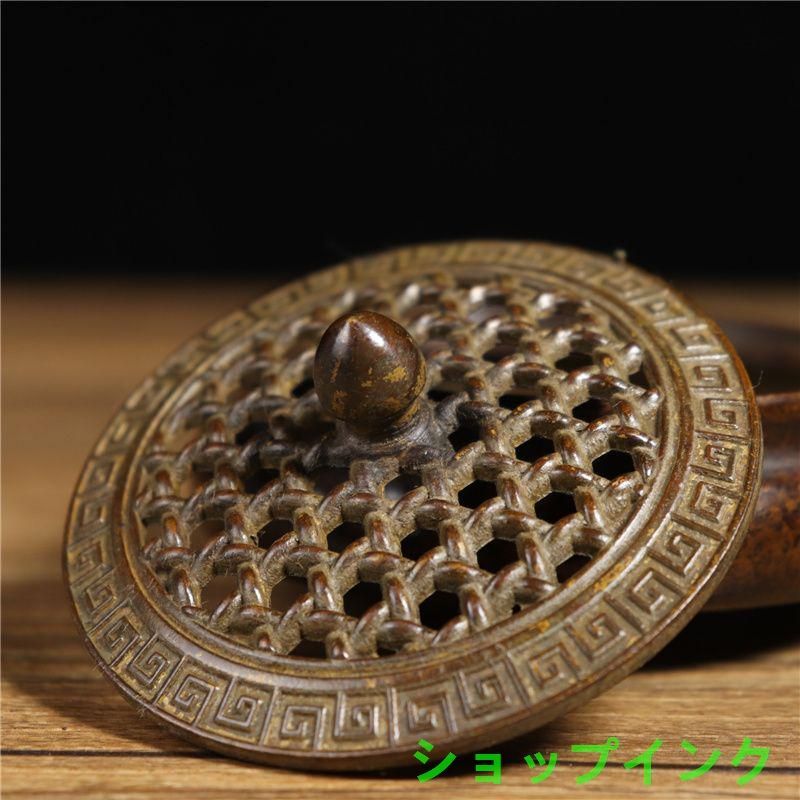 竹編みの蓋薫炉 盤香炉 香道具 室内装飾 置物 - メルカリ