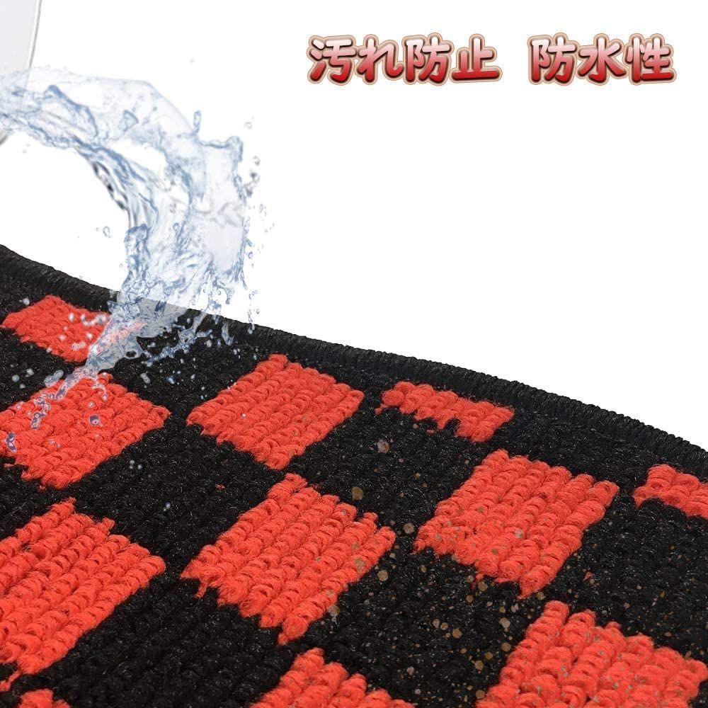 いすゞ　ギガ / NEWギガ / ギガマックス 運転席側 フロアマット 車種専用 ギガ内装 トラックマット グレーチェック M005