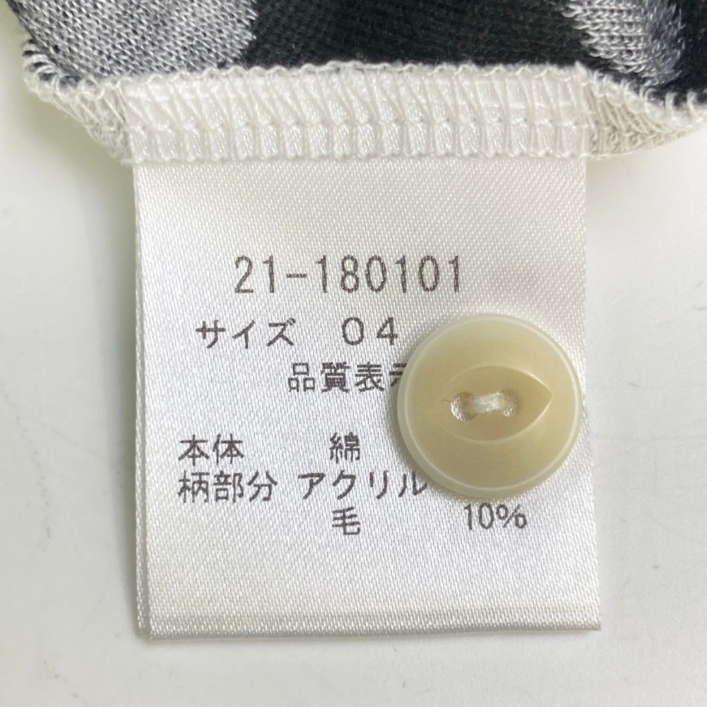 サイズ：04 TOVHO トヴホ 長袖ポロシャツ ボタンダウン ドット