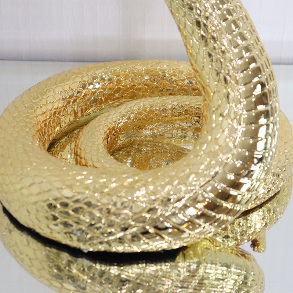 ヴァイパー シルバー 蛇 置物 コブラ インテリア 143-138-022 m49711524198_1.jpg?1720676938