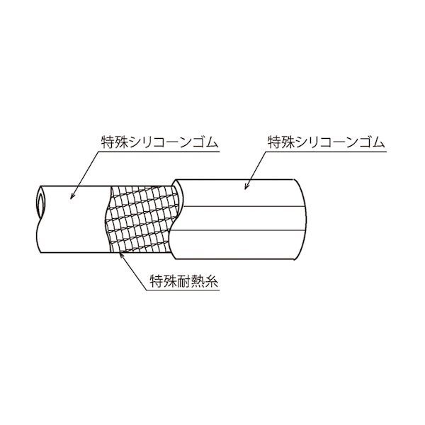 7営業日以内発送 トヨックス TSISTM-25-5 スチーム用ホース トヨシリコーンスチームホース 内径２５．４ｍｍ×外径３５．５ｍｍ 長さ５ｍ ＴＳＩＳＴＭ－２５－５ TSISTM255 沖縄離島販売不可 HRDEVELOPMENT_JP