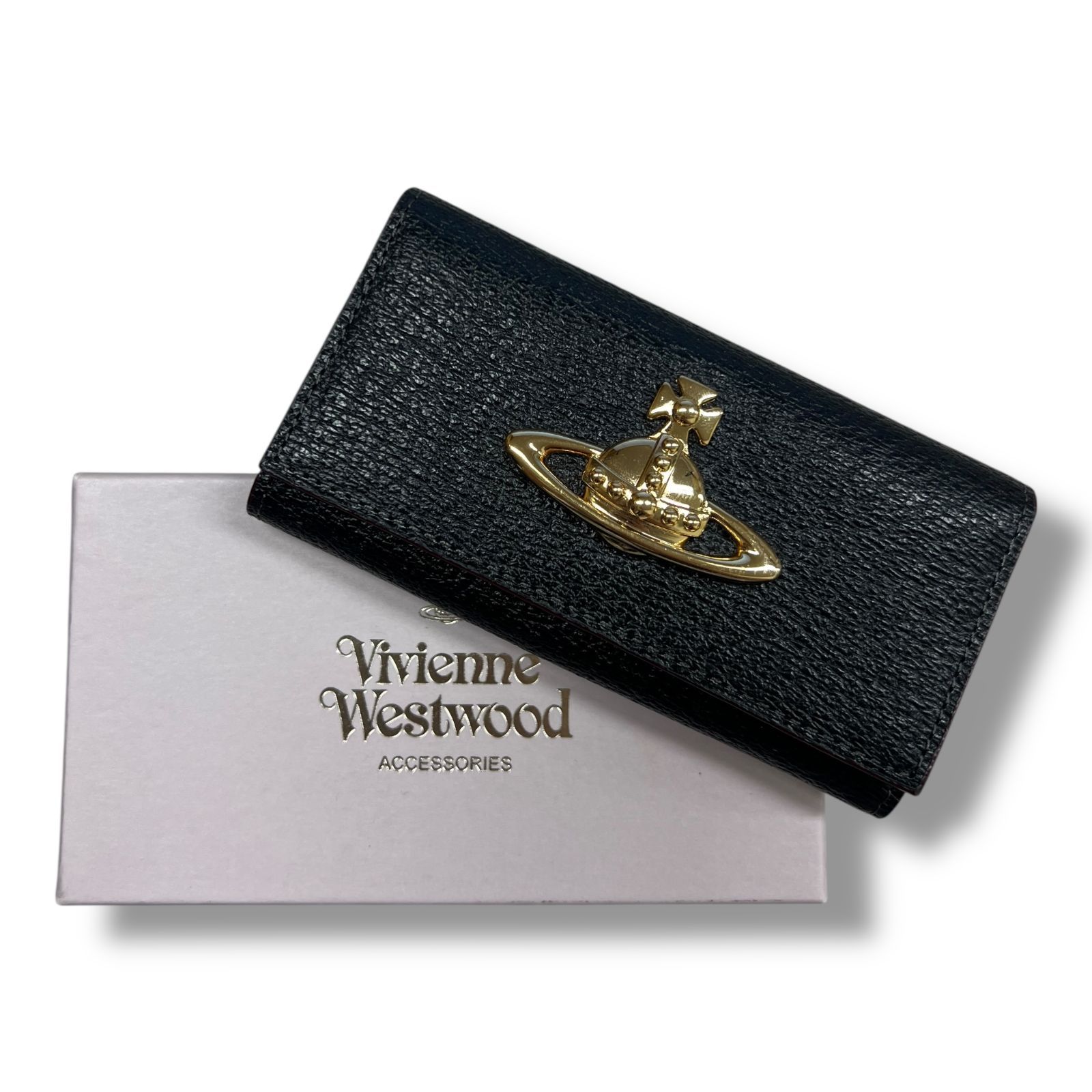 Vivienne Westwood 4連キーケース オーブモチーフ ヴィヴィアン
