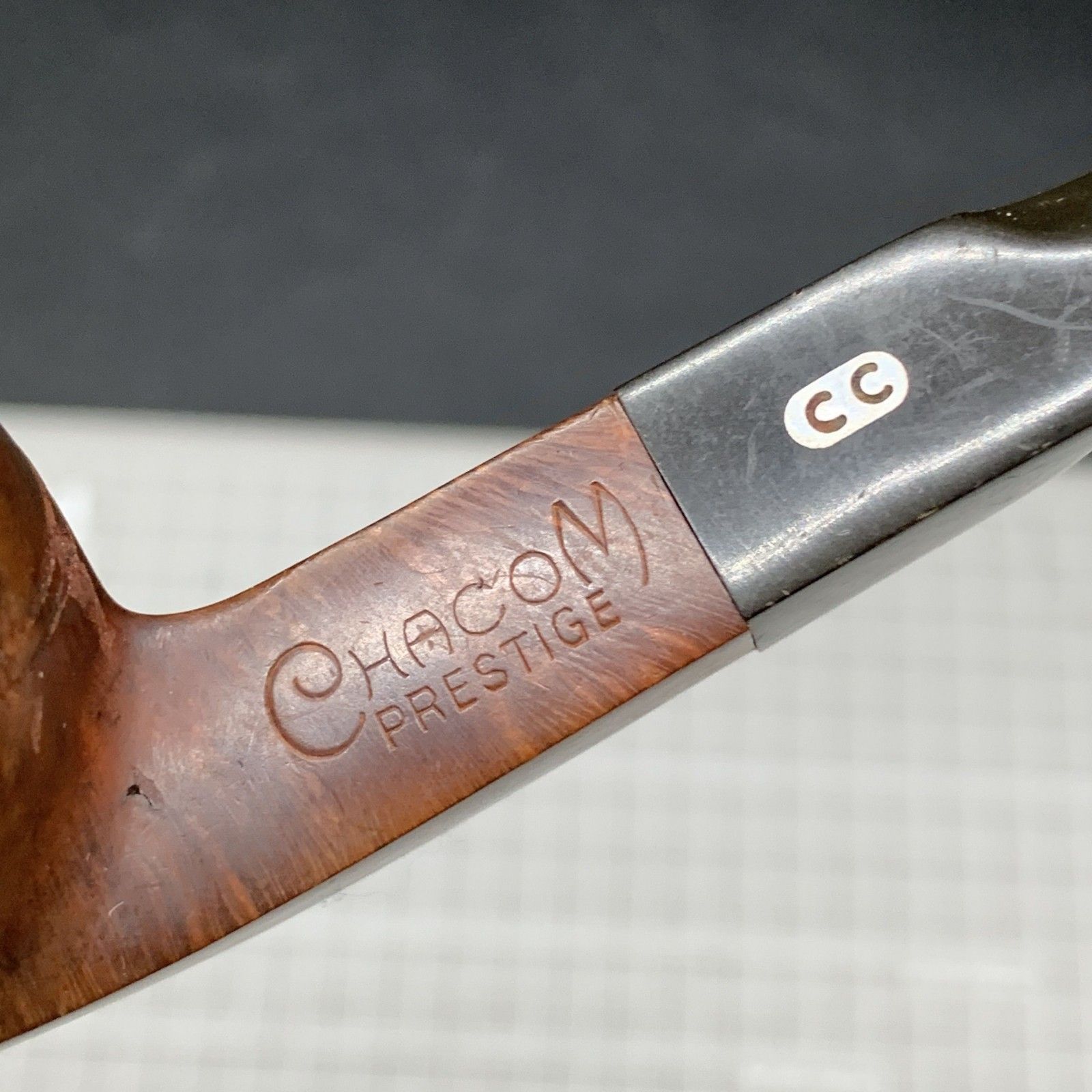 K354 CHACOM PRESTIGE CC 280 パイプ フランス製 木製 ヴィンテージ 喫煙具