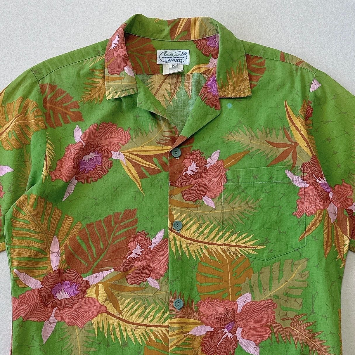 SUN SURF サンサーフ アロハシャツ SS39430 FLOWER FIELD BORDER