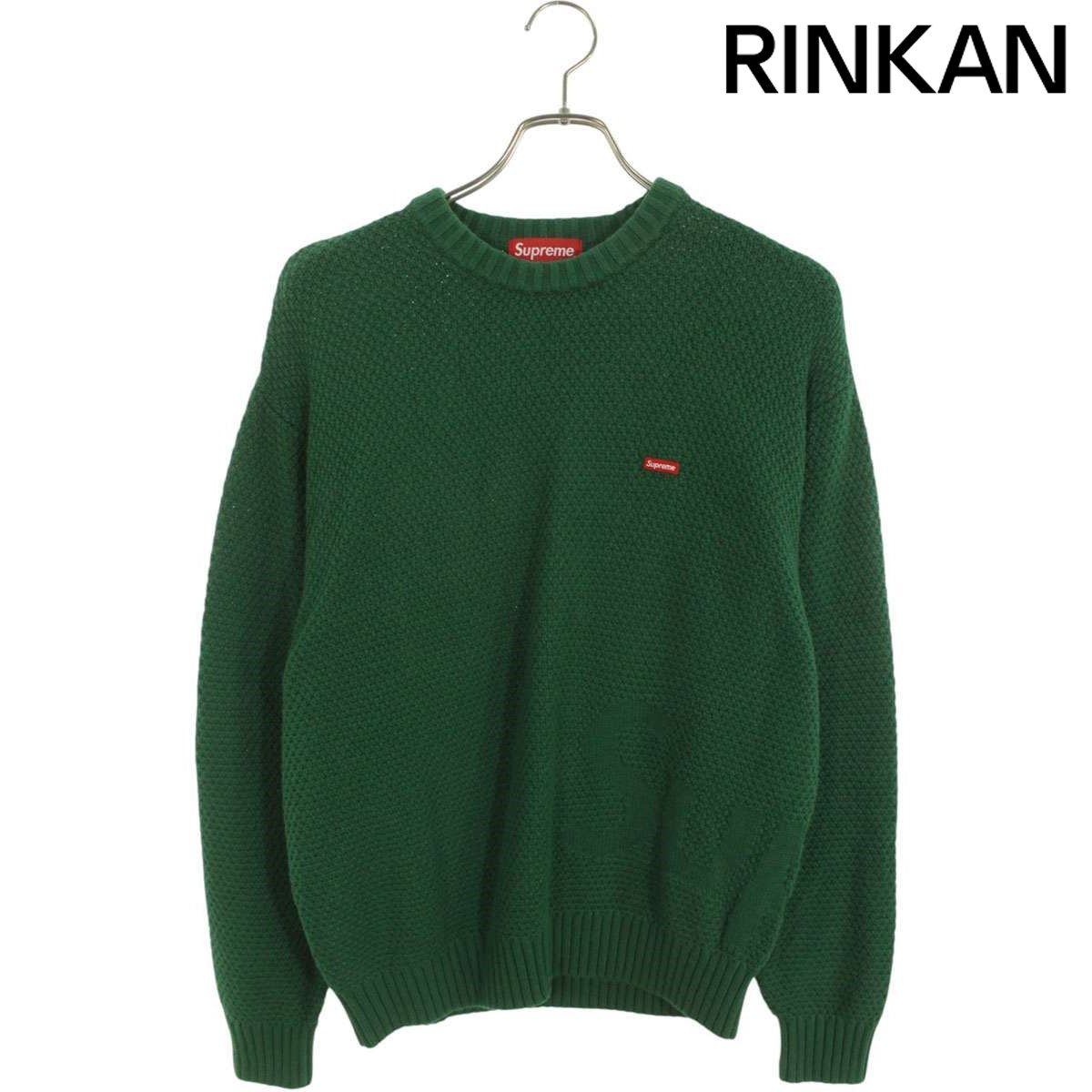 シュプリーム 20AW Textured Small Box Sweater テクスチャードスモールボックスロゴニット メンズ S
