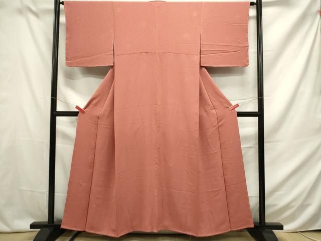 平和屋着物□極上 色無地 丁子色 逸品 未使用 CYAA3300s5