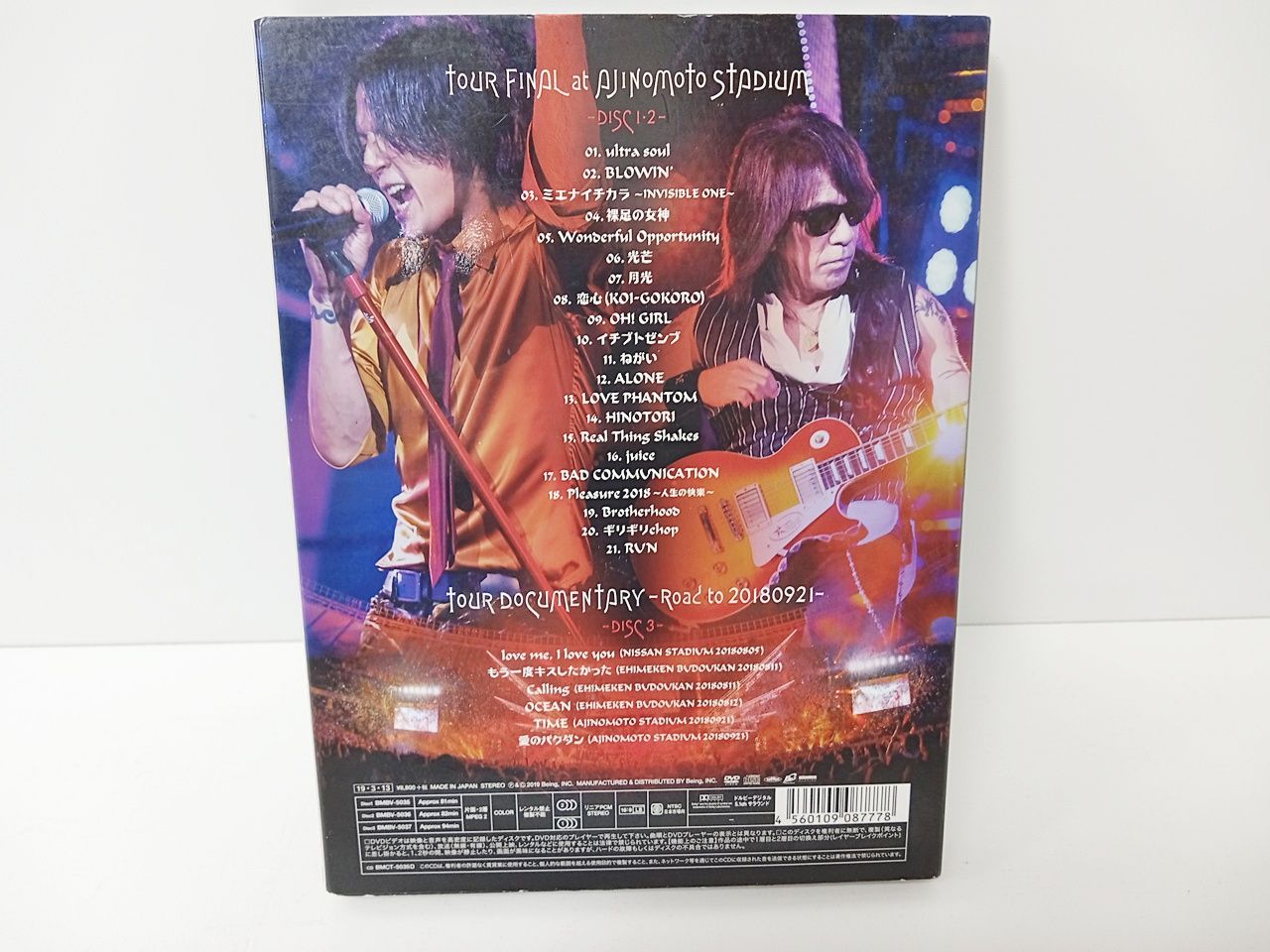 邦楽 B'z LIVE-GYM Pleasure 2018 HINOTORI DVD 中古 [M-5714