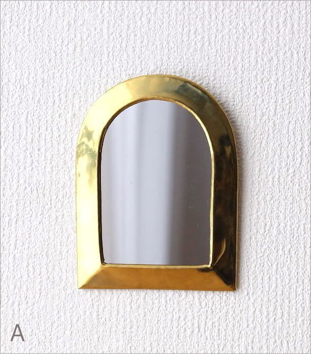 鏡 ミラー 潜水艦 アンティーク オブジェ 真鍮