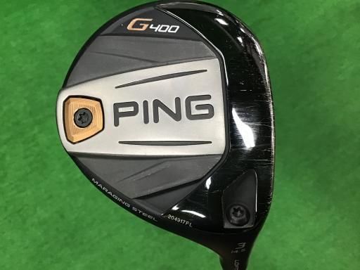 ピン G400 3W フェアウェイウッド FW ATTAS CoooL 6 フレックスS メンズ 男性用 右利き 右用 Cランク ゴルフクラブ