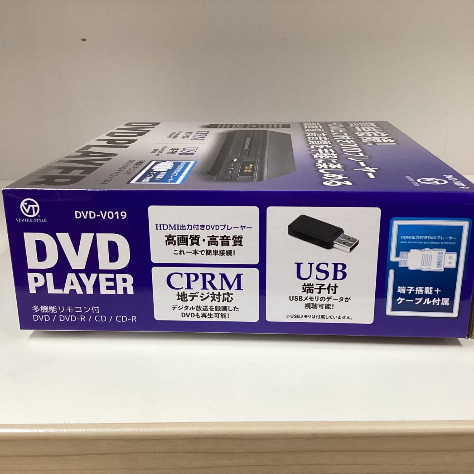 新品未使用/ヴァーテックス DVDプレーヤー - メルカリ