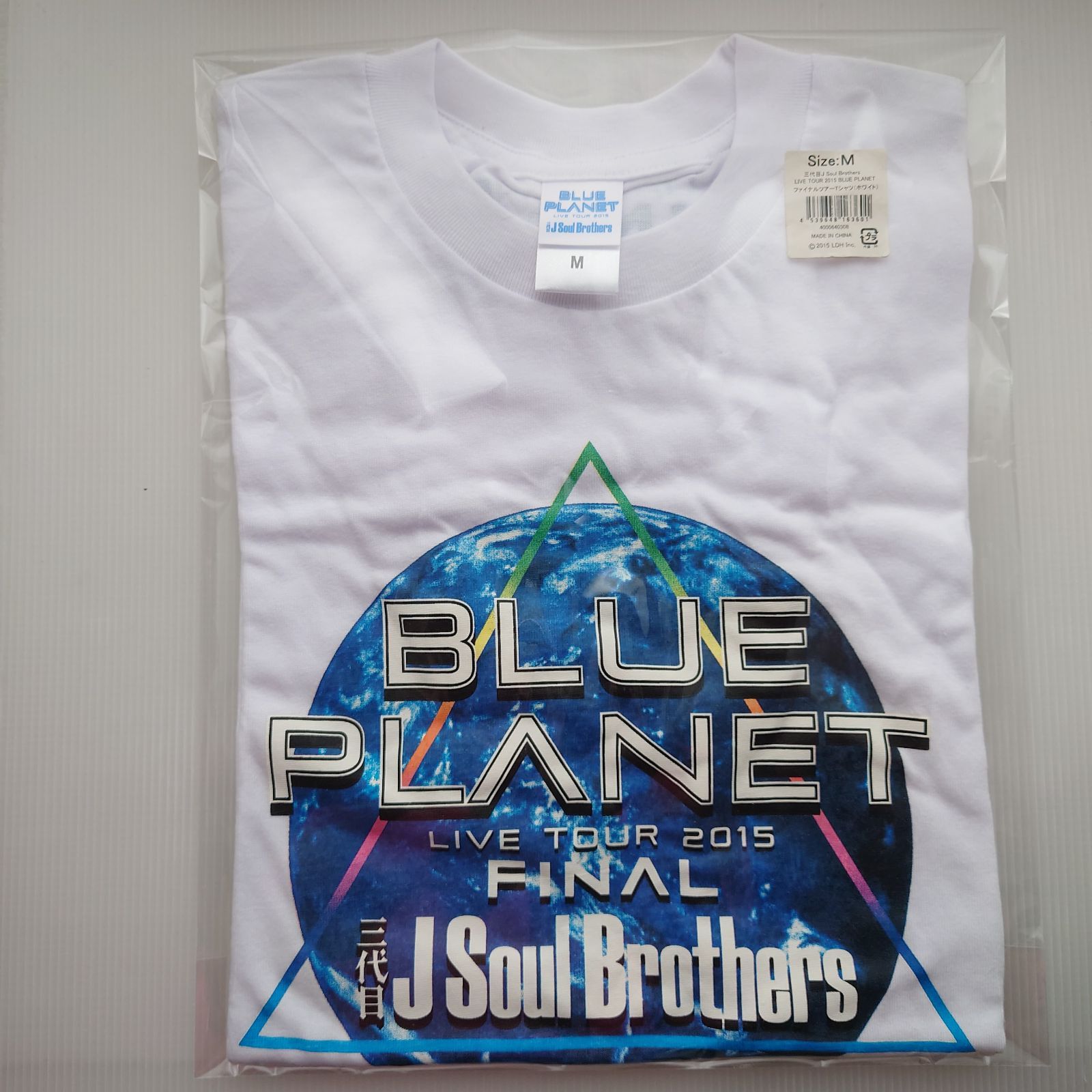 新品未開封・Tシャツ/T-shrt】三代目J Soul Brothers LIVE TOUR 2015
