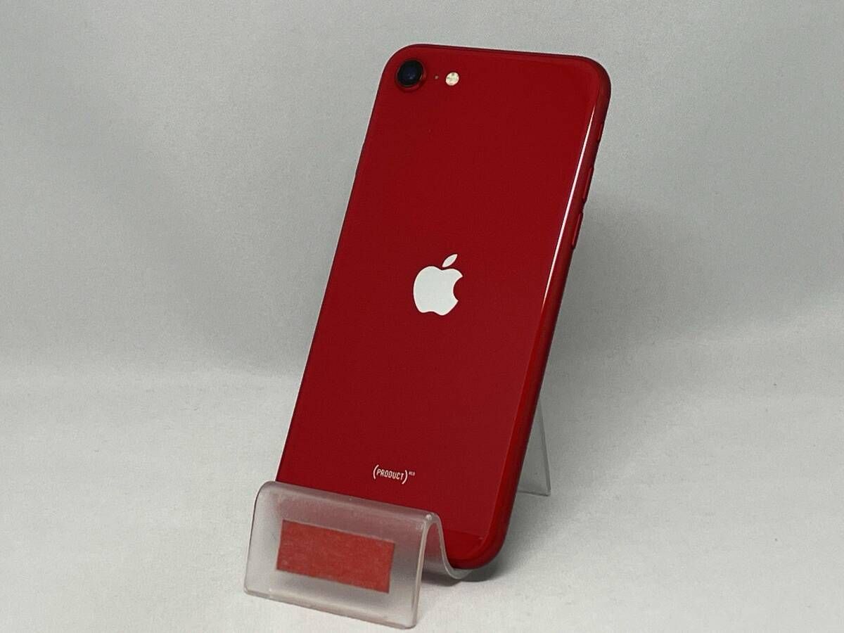 au 【SIMロックなし】MHGR3J/A iPhone SE(第2世代) 64GB レッド au