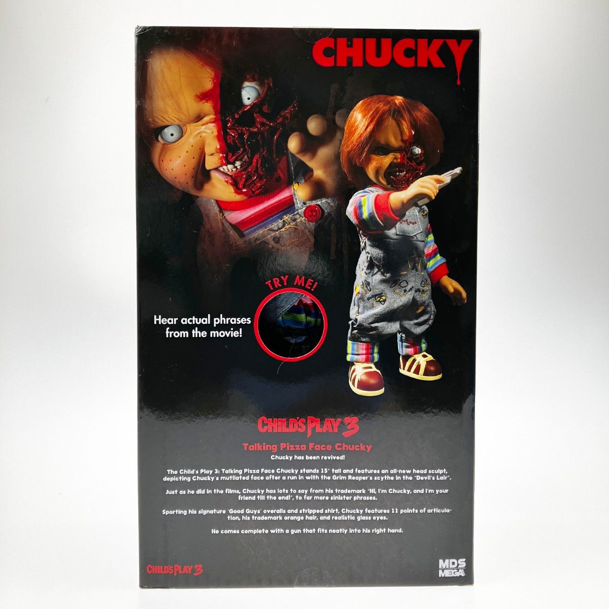 ▽▽MEZCO TOY フィギュア CHILD'S PLAY3 PIZZA FACE CHUCKY