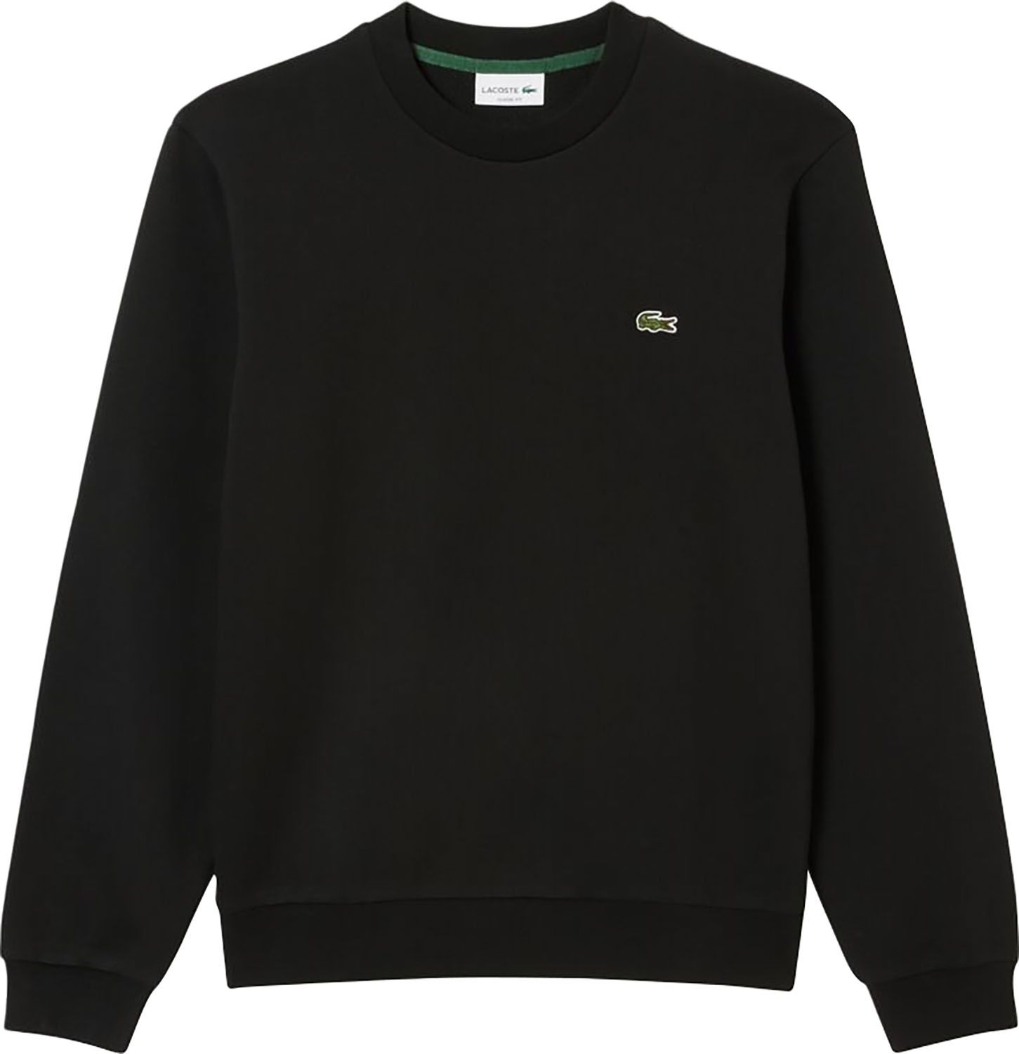 ラコステ LACOSTE エッセンシャルクルーネックスウェット シャツ トレーナー ロンT トップス メンズ 男性 大人 クルーネック デイリー 普段使い リラックス ワンポイント ロゴ SH980199 166 NAVYBLUE
