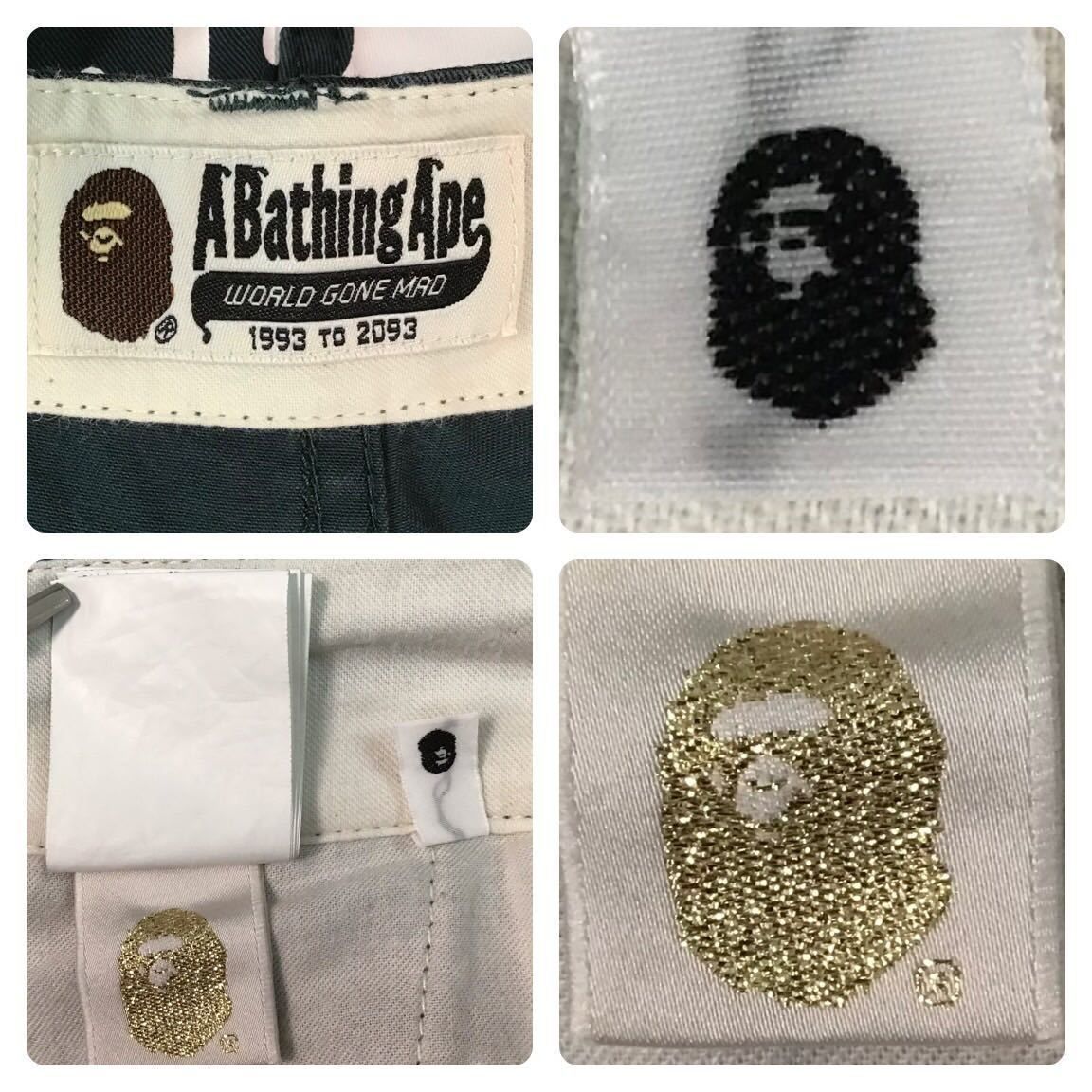 BAPE お昼寝 マイロ パンツ Mサイズ ダークグリーン a bathing ape