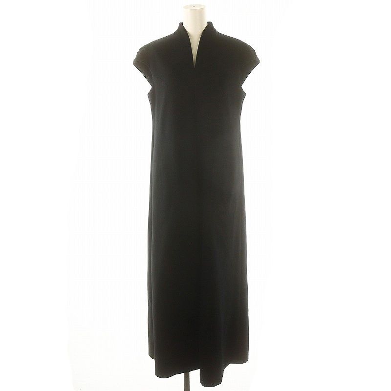 マメクロゴウチ Mame Kurogouchi 24SS Double Jersey Cap Sleeve Dress