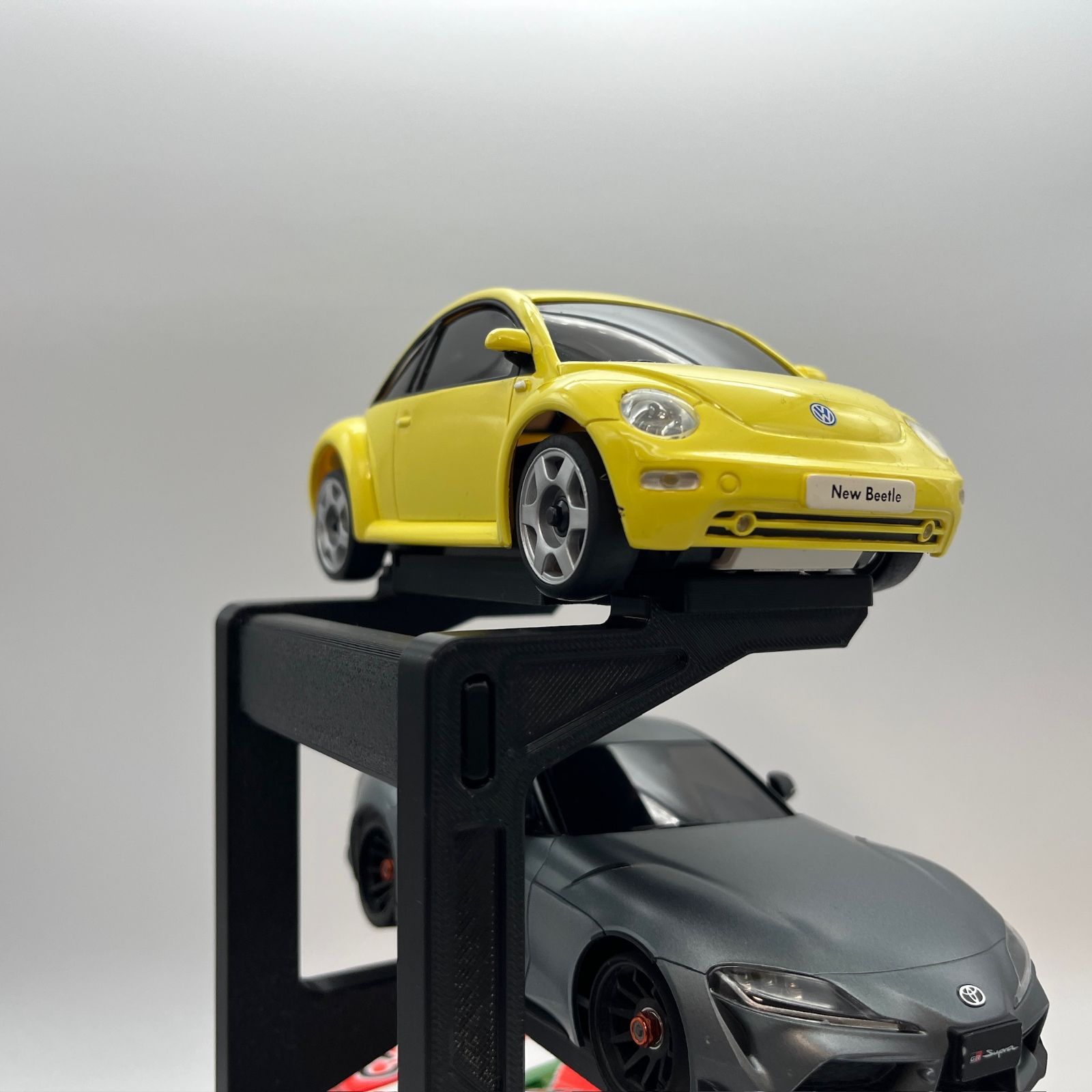 ミニッツ 用 ピットスタンド 組立式 3段 コンパクトタイプ V3