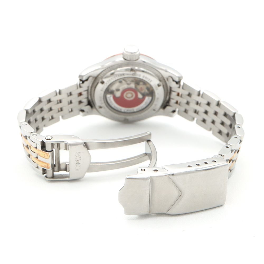 ORIS オリス ビッグクラウン ポインターデイト 7550 裏スケ デイト  