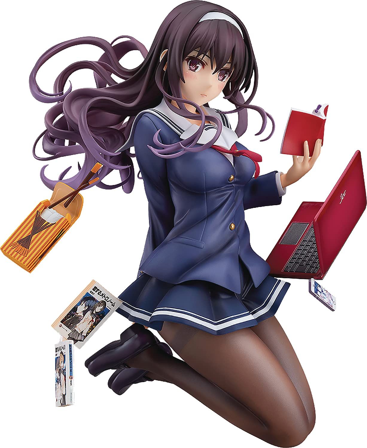 Max Factory 冴えない彼女の育てかた 霞ヶ丘詩羽 1/7スケール ABSu0026PVC製 塗装済み完成品フィギュア 