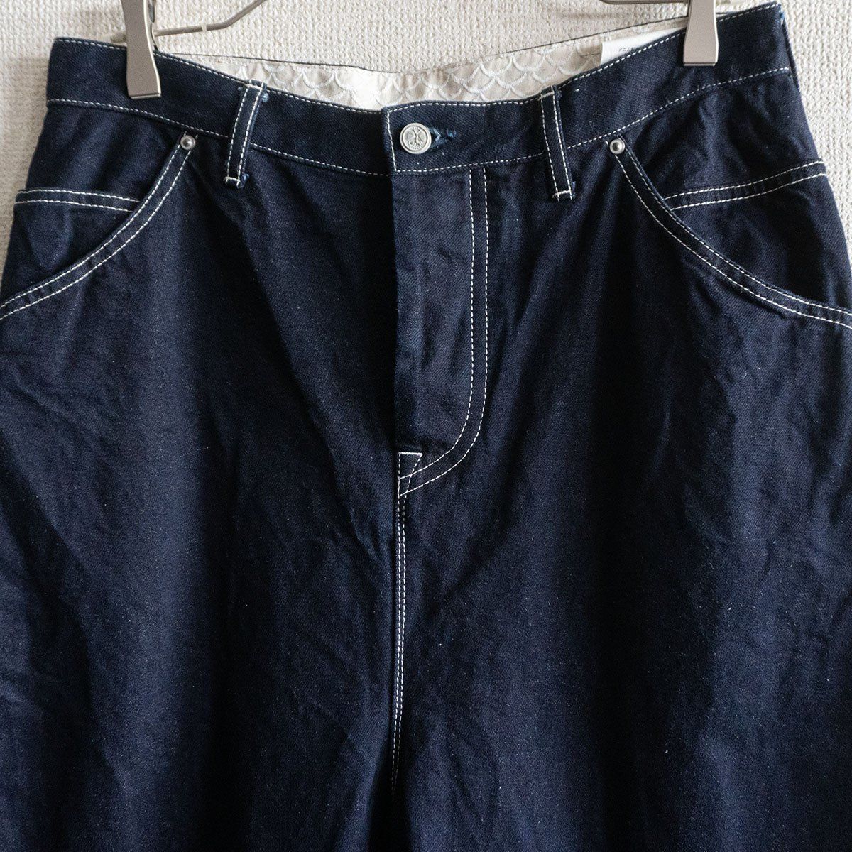 ミナペルホネン always ロールアップデニム indigo 40 ミナペルホネン