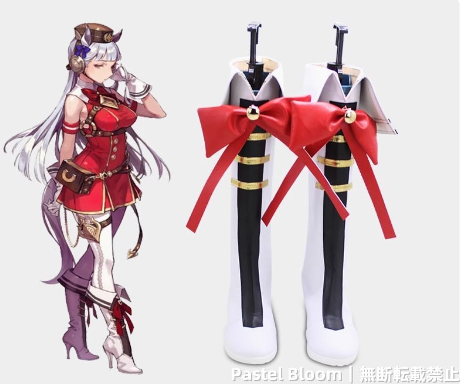 25年 ウマ娘コスプレ黄金船勝負服PrettyDerby 靴 コスプレ げんしんシューズ 靴 アクセサリー ウィッグ-衣装セット追加 可 コスチューム 演出服 舞台装 クリスマス 学園祭 プレゼント 化祭 ハロウイーン パーティー 変装