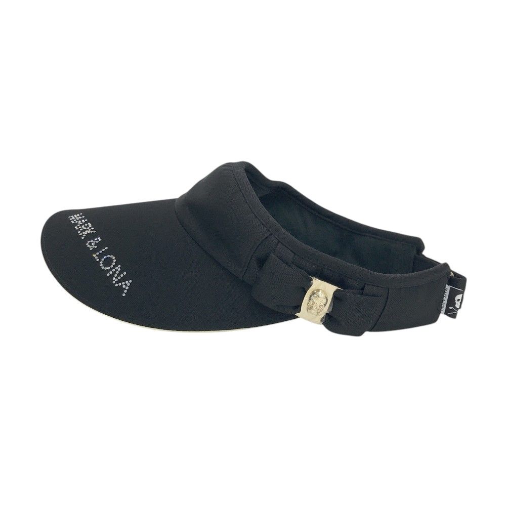 MARK&LONA ゴルフ バイザー ブラック MARK & LONA ブラック バイザー MARK&LONA - バイザー | ブラック