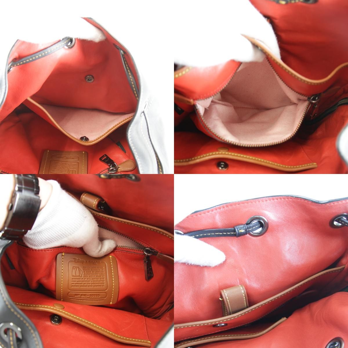 USED』COACH【コーチ】 10115 ディズニーコラボ リュック・デイパック 