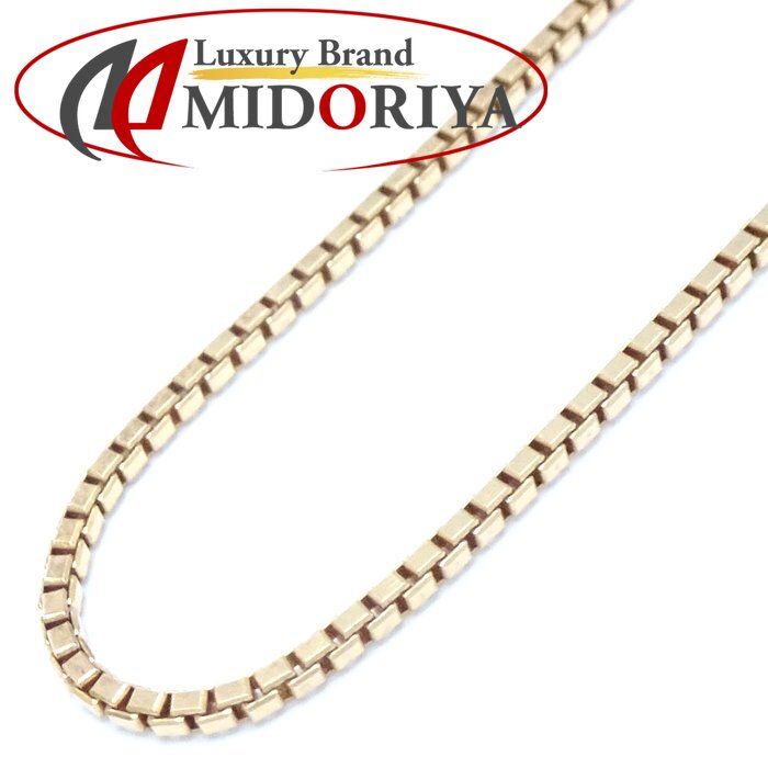 ベネチアンチェーン ネックレス 44.5cm 4.9グラム K18YG イエロー  