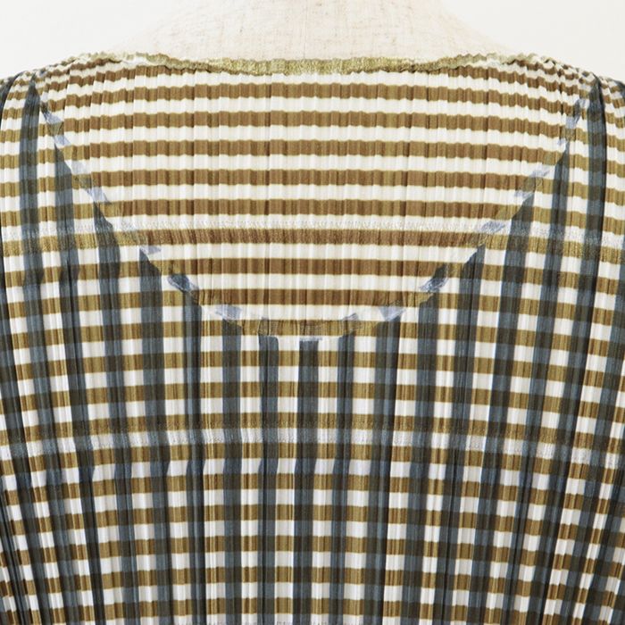 美品】PLEATS PLEASE プリーツプリーズ ワンピース ギンガムチェック 