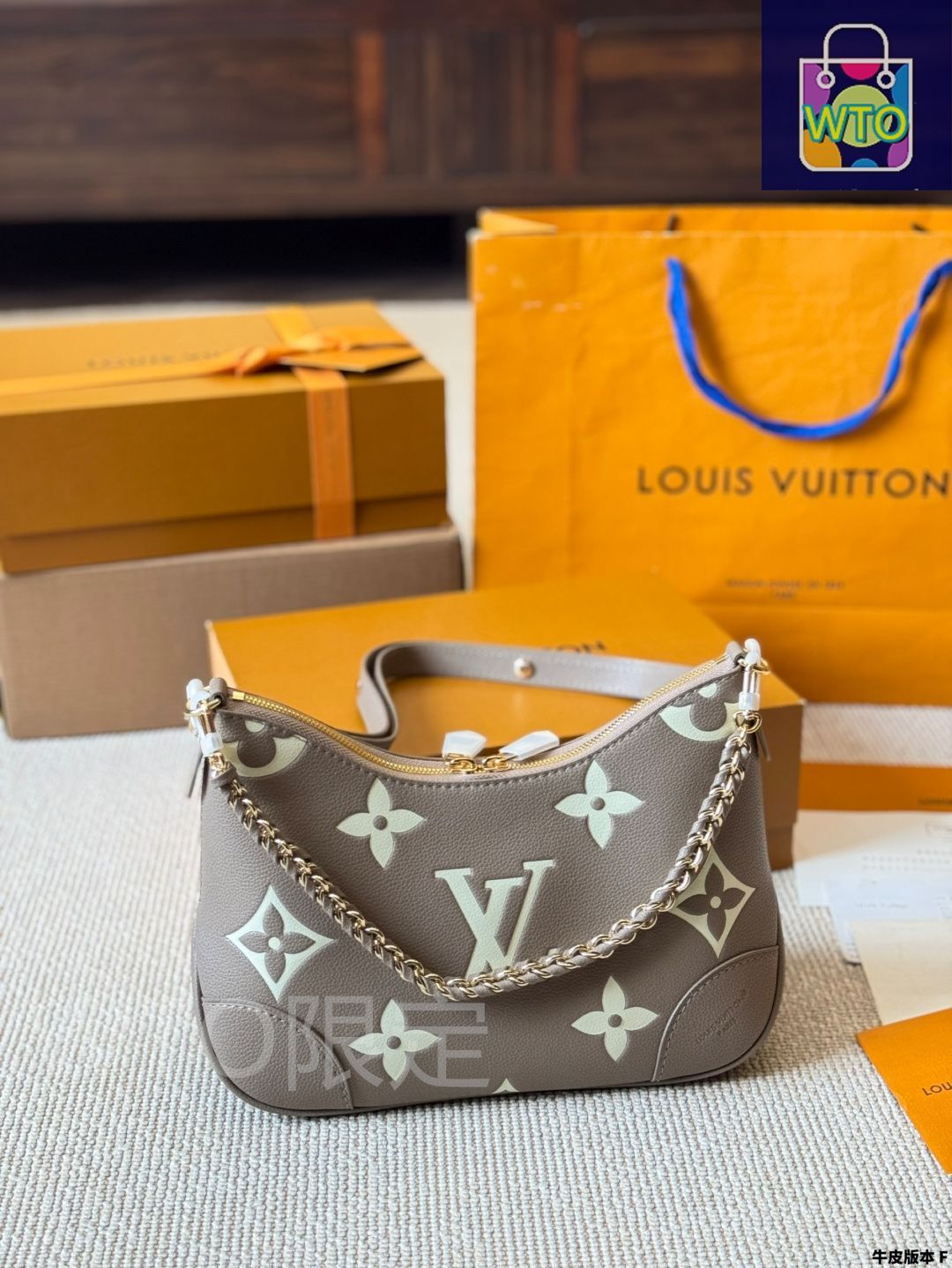 今日特価】LV Boulogne ブローニュ ポストマンバッグ（牛角包