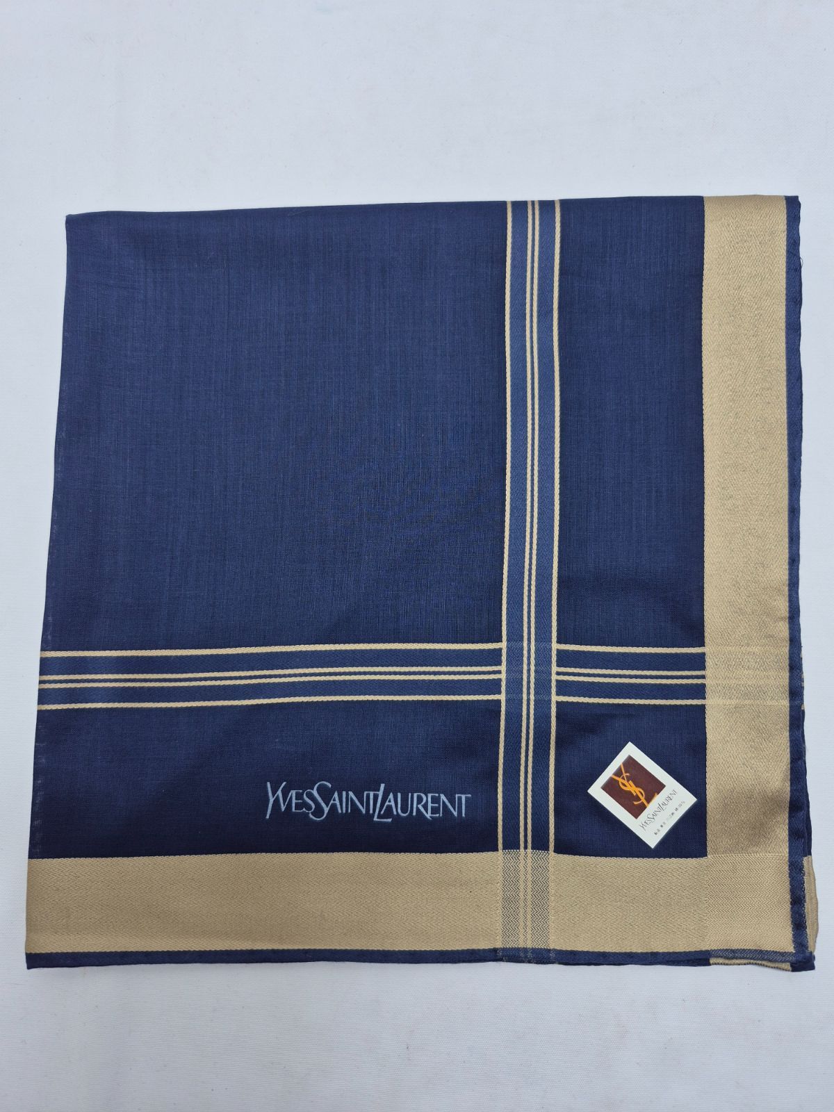 新品】YVES SAINT LAURENT メンズハンカチ セット - メルカリ