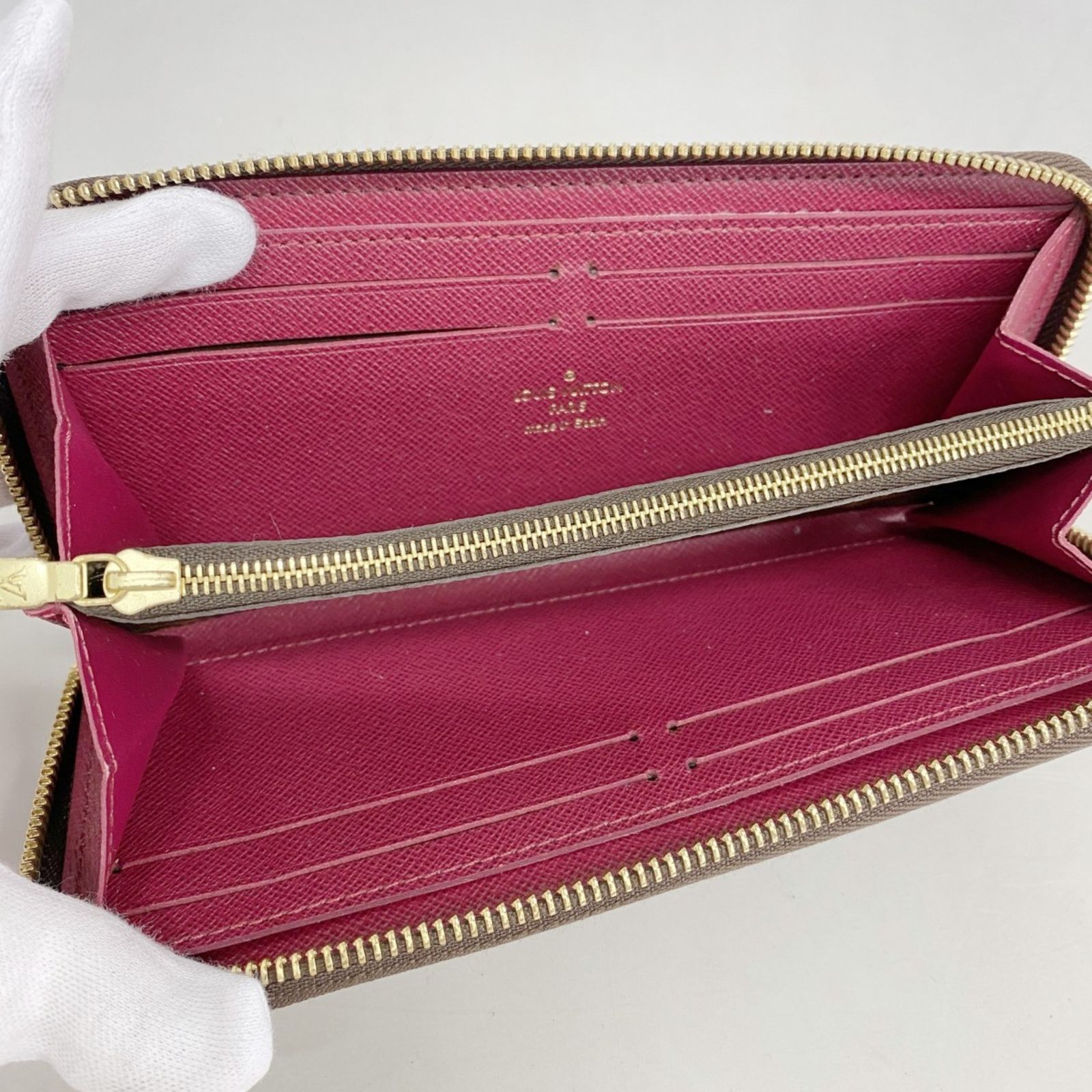 ルイヴィトンモノグラムポルトフォイユアンソリットM60249 ピンク LOUIS VUITTON ルイヴィトン モノグラム ポルトフォイユ・アンソリット