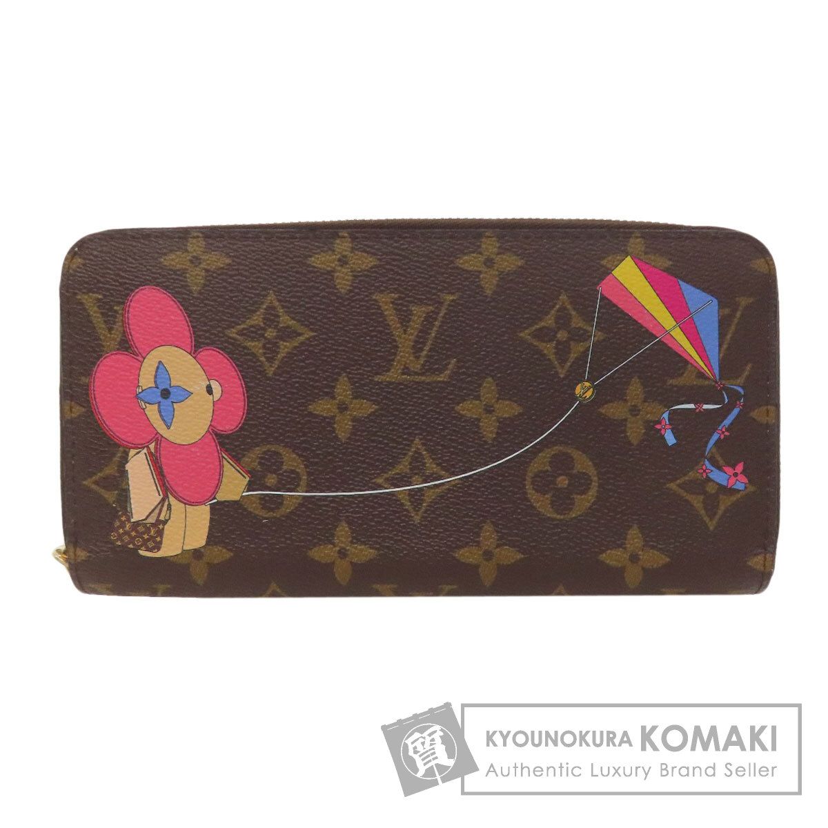 LOUIS VUITTON ルイヴィトン M69054 ジッピー ウォレット ヴィヴィエンヌ 長財布 小銭入れあり モノグラムキャンバス レディース